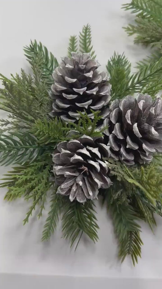 Pine Cone Cake Topper Wedding Pine Cake Decor Evergreens Cake Decor Pine Tree Winter Cake Decor Wedding Woodland