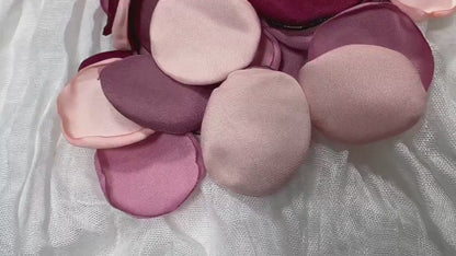 Pink Petals Wedding Decor Flower Girl Petals Burgundy Wedding Aisle Decor Flower Petals Dusty Rose Ceremony Decor Blush Confetti