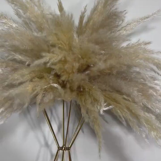 Wedding Pampas Grass Centerpiece Boho Pampas Grass Centerpiece Table Flower Ball Barrel Decor Wiskey Stand Artificial Flower