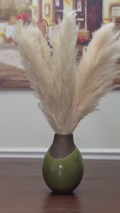 Pampas Grass Home Decor 5/10/50 Steams Natural Dried Flower Interior Wedding Floral Decoration Boho Vintage Fluffy Pampas Grass Cream DIY