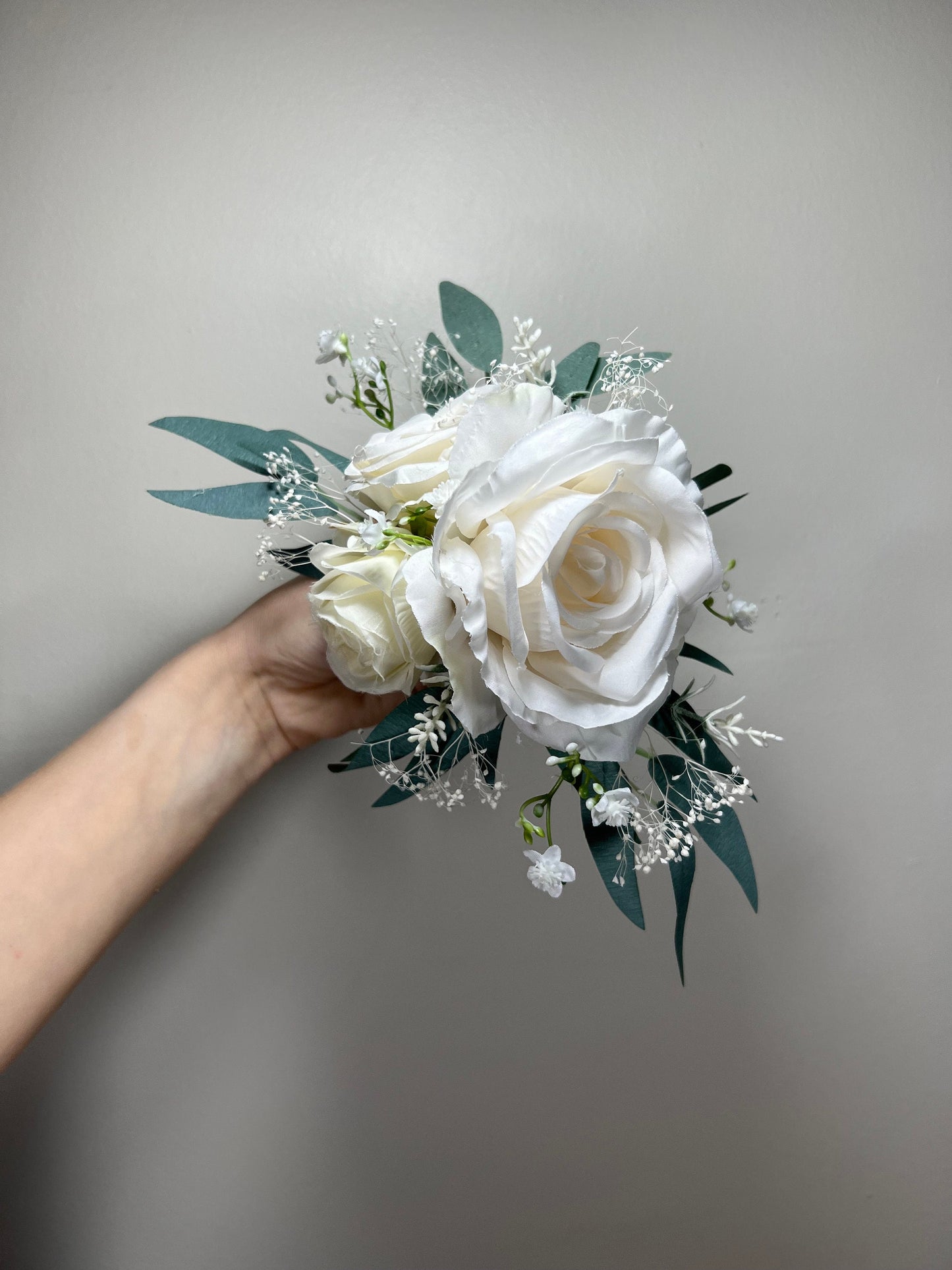 Cake Decoration Wedding Topper Decor Cake Arrangements Wedding Handmade Sage Cake Decoration Ivory Artificial Dried Flowers Baby Breath Sage