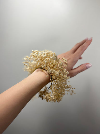 Wedding Corsage Bridal Wrist Corsage Bridesmaids Baby Breath Decor Gypsophila Wedding Boho Corsage Wedding Corsage Accessories Flowers