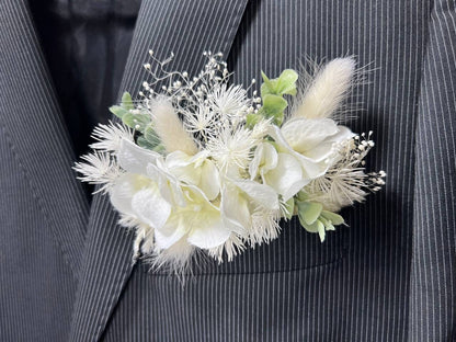 Wedding White Bouquet Cascade Bridesmaids Bridal Cascading Bouquet Wedding Bouquet Ivory Decor Eucalyptus Handmade Sage Flower Artificial