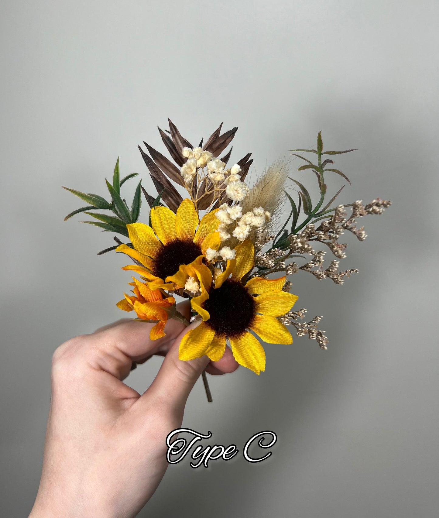 Wedding Sunflower Boutonniere Groom  Boutonnières Groomsmen Sunflower Boutonnière Groom Fall Sunflower Artificial Flowers